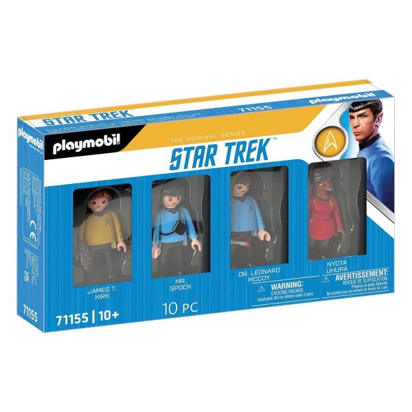 PLAYMOBIL® 71155 - Star Trek - 4er Pack: James T. Kirk, Mr. Spock, Dr. Leonard McCoy & Nyoto Uhura
