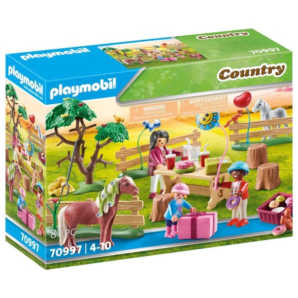 PLAYMOBIL® 70997 - Country - Kindergeburtstag auf dem Ponyhof