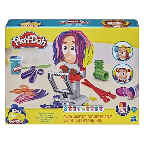Hasbro F1260 - Play-Doh - Verrückter Freddy Friseur
