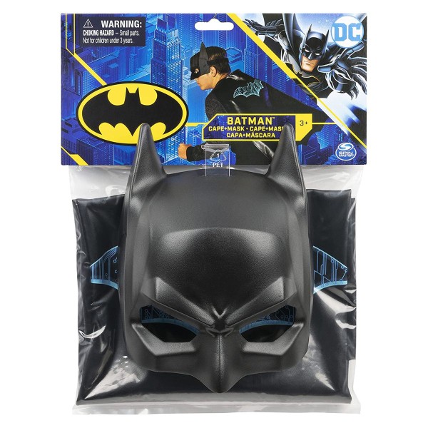 Spin Master 6060825 (20131496) - DC - Batman - Maske und Cape, Verkleidungsset