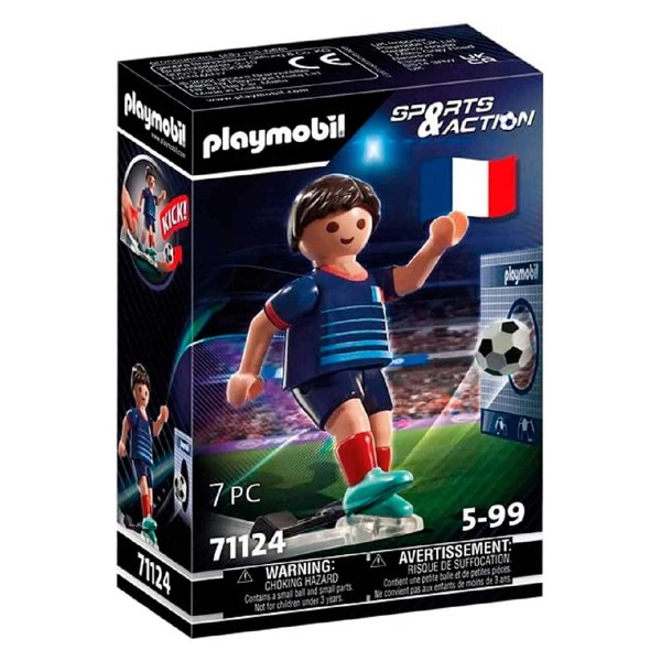 PLAYMOBIL® 71124 - Sports & Action - Spielfigur, Fußballspieler Frankreich B
