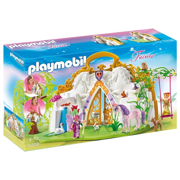 PLAYMOBIL® 5208 - Fairies - Zauberfeenland im Einhorn-Köfferchen