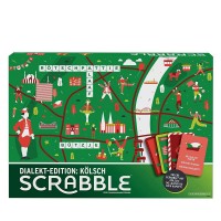Mattel GGN23 - Mattel Games - Scrabble Dialekt Edition Kölsch, Gesellschaftsspiel