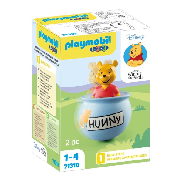 PLAYMOBIL® 71318 - 1•2•3 - Disney Winnie the Pooh - Winnies Stehauf-Honigtopf