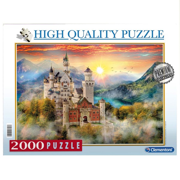 Clementoni 97696 - High Quality Puzzle - Neuschwanstein, 2000 Teile