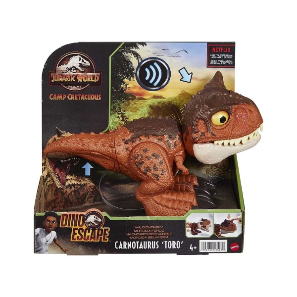 Mattel HBY85 - Jurassic World - Dino Escape - Cranotaurus Toro