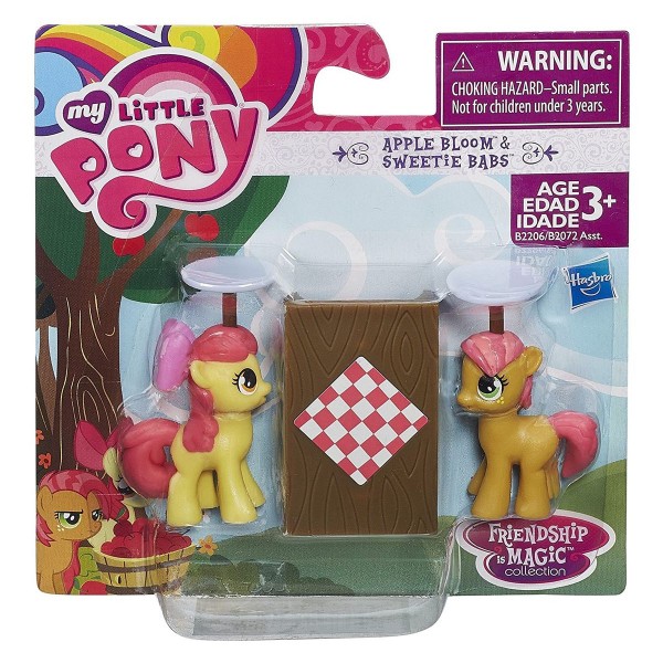 Hasbro B2206 - my Little Pony - Spielfigur - Apple Bloom & Sweetie Babs