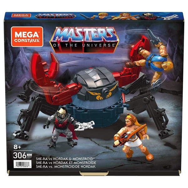 Mattel HFF27 - Mega Construx - Pro Builders - Masters of the Universe - Bausatz, 306 Teile, She-Ra v