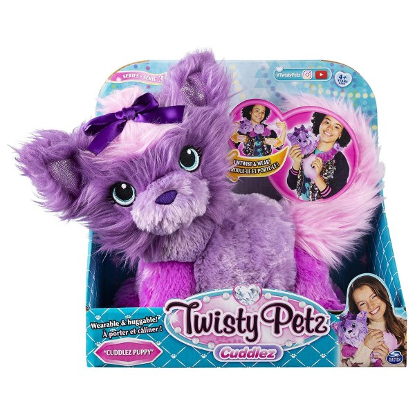 Spin Master 6054695 - Twisty Petz - verwandlungsfähiges Plüschtier, Cuddlez Puppy