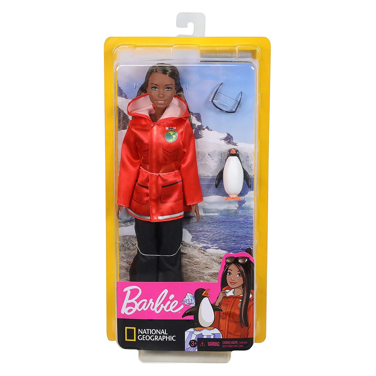 Polar und Meeresbiologin Puppe National Geographic Mattel GDM45-6 Barbie 