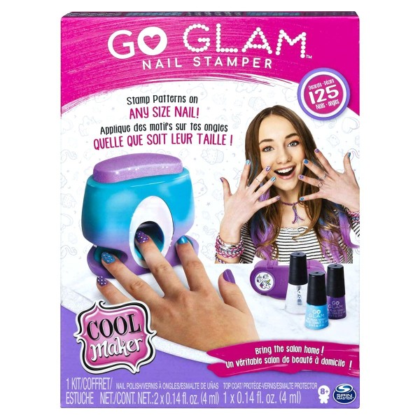 Spin Master 6046941 (20108166) - Cool Maker - Go Glam - Nail Stamper mit Tasche