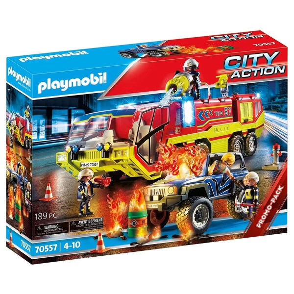 PLAYMOBIL® 70557 - City Action - Feuerwehreinsatz mit Löschfahrzug