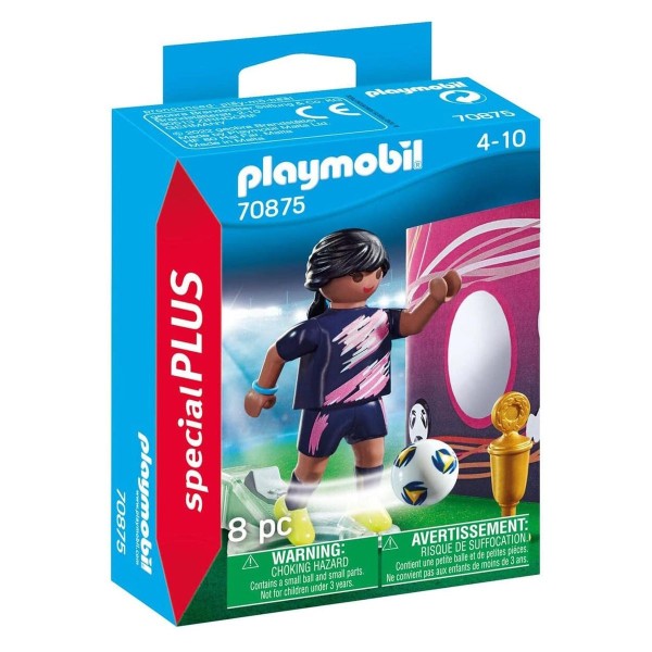 PLAYMOBIL® 70875 - Special Plus - Fußballerin mit Torwand