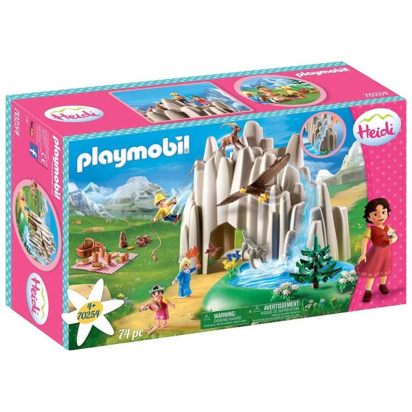 PLAYMOBIL® 70254 - Heidi - Spielset mit Figuren, Am Kristallsee