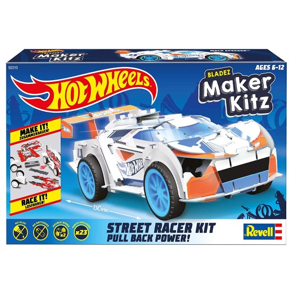 Revell 50310 - Hot Wheels - Blazed Maker Kitz -Mach Speeder- Bausatz, Spielzeugauto 1:32, Street Rac