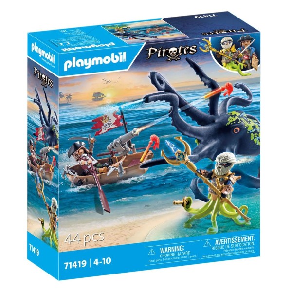 PLAYMOBIL® 71419 - Pirates - Kampf gegen den Riesenoktopus