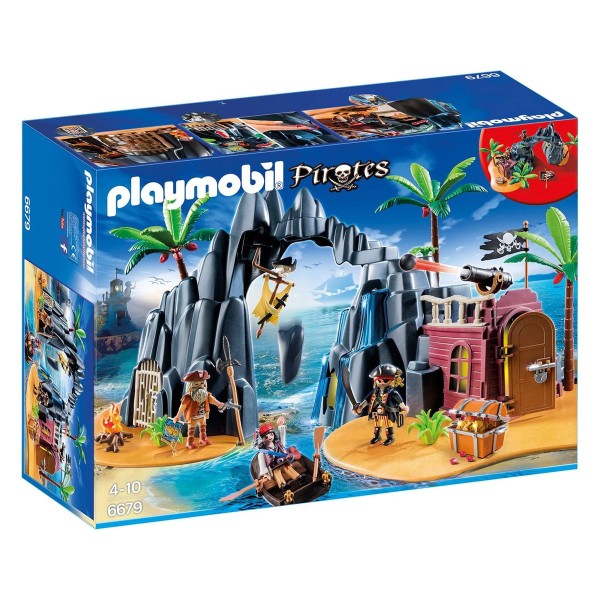 PLAYMOBIL® 6679 - Pirates - Piraten-Schatzinsel