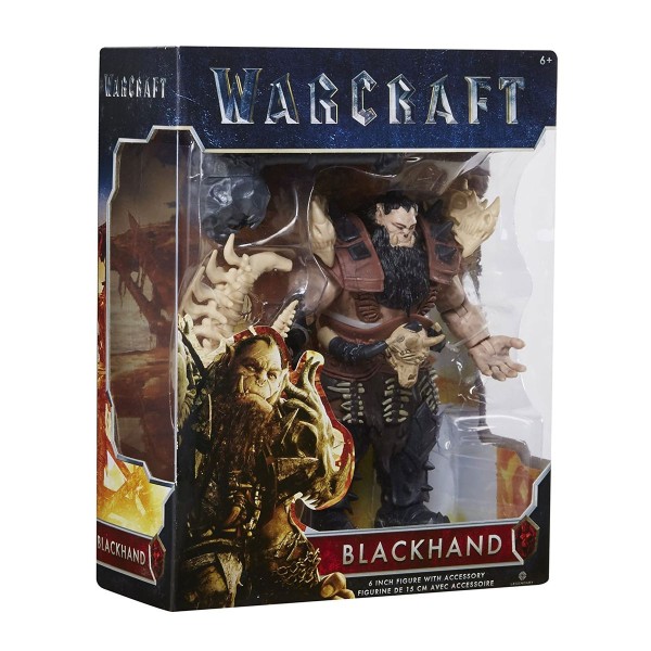 DIV 96258 2.Wahl - Warcraft - Blackhand mit Zubehör, 15 cm