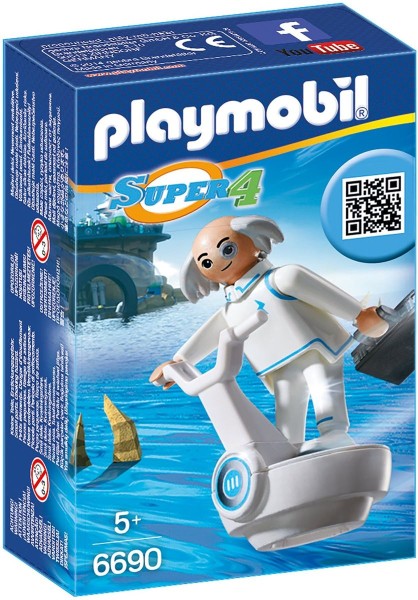 PLAYMOBIL® 6690 2.Wahl - Super 4 - DR. X, Spielfigur