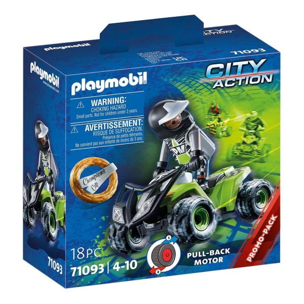 PLAYMOBIL® 71093 - City Action - Racing-Speed Quad