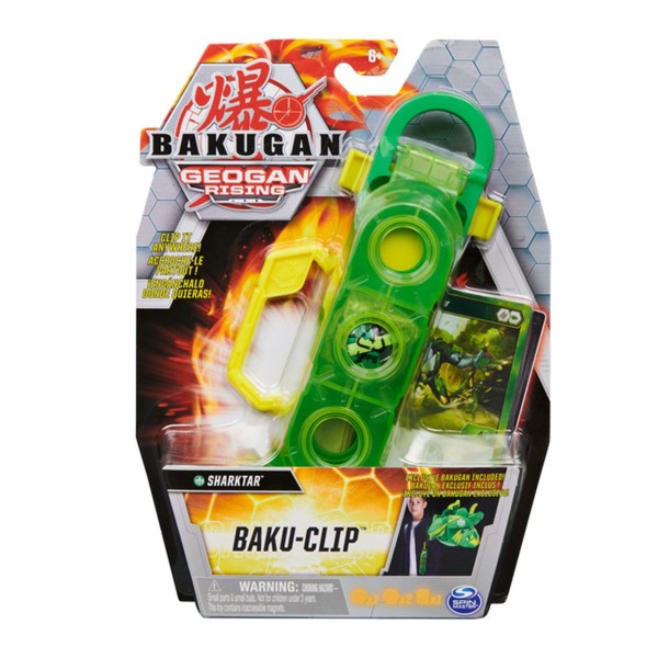 Spin Master 6058285 (20129978) - Bakugan Geogan Rising - Baku-Clip Sharktar