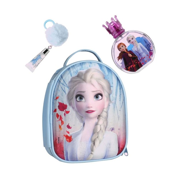 DIV 90029P331 - Disney - Frozen II - Elsa, Kulturtasche mit Parfum und Lipgloss