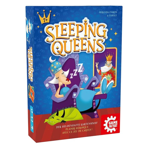 Carletto 646168 - Game Factory - Sleeping Queens