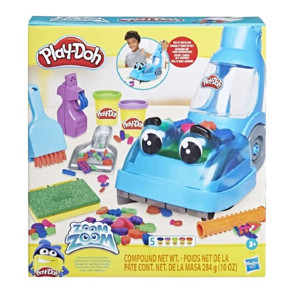 Hasbro F3642 - Play-Doh - Zoom Zoom - Saugen und Aufräumen Set