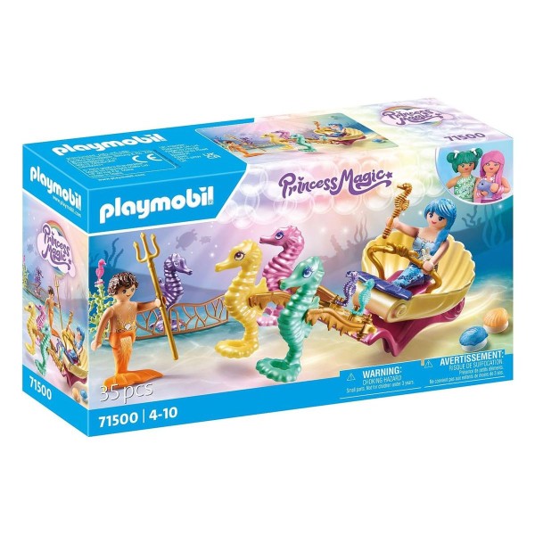 PLAYMOBIL® 71500 - Princess Magic - Meeresbewohner mit Seepferdchenkutsche