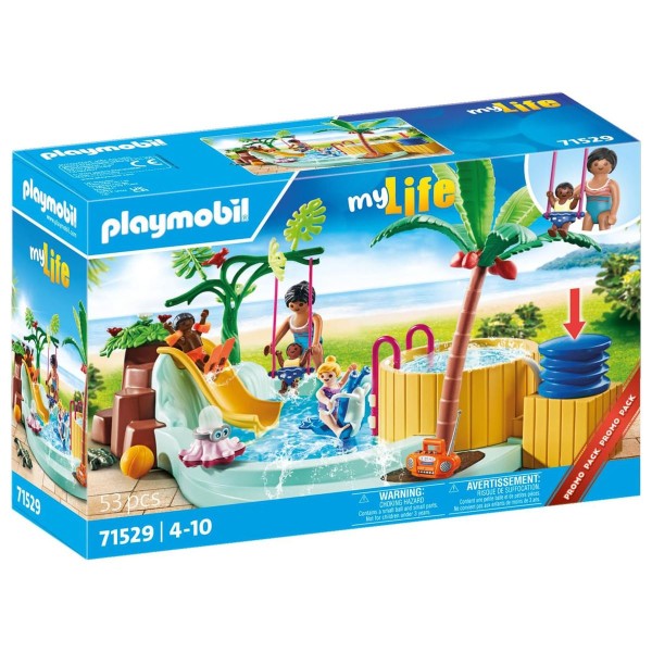 PLAYMOBIL® 71529 - myLife - Kinderbecken mit Whirlpool