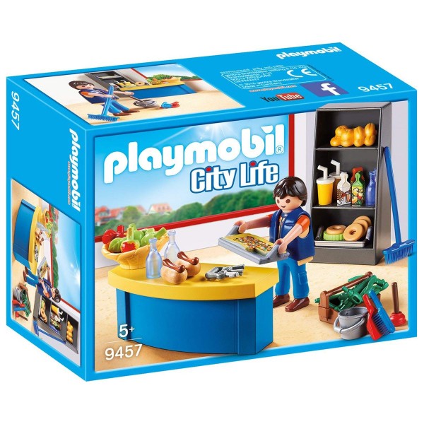 PLAYMOBIL® 9457 - City Life - Hausmeister mit Kiosk