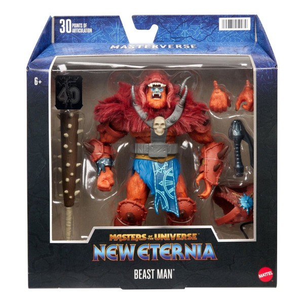 Mattel HGW41 - Master of the Universe - New Eternia - Actionfigur, 22 cm, Beast Man