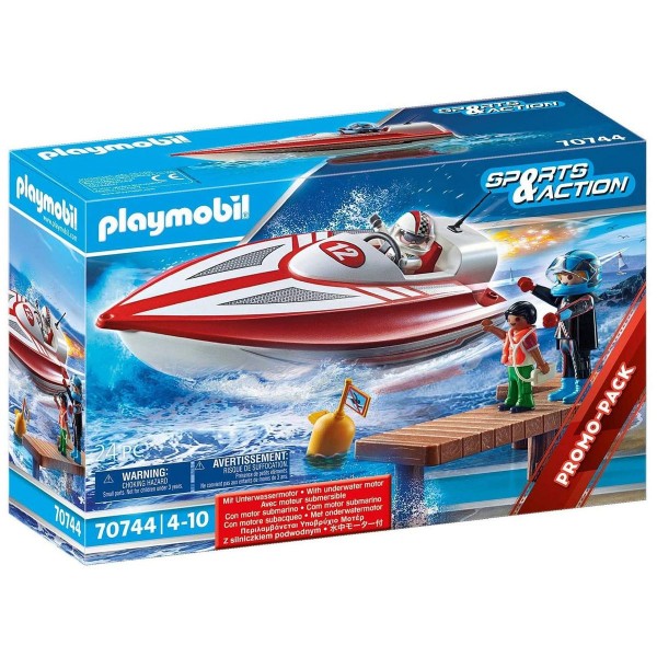 PLAYMOBIL® 70744 - Sports & Action - Speedboot mit Unterwassermotor