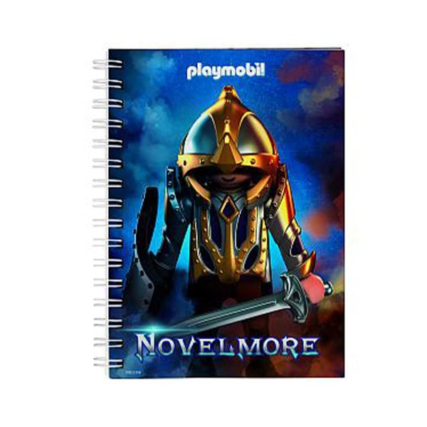 PLAYMOBIL® 30813396 - Novelmore - Notizbuch/Notizblock, A5, kariert