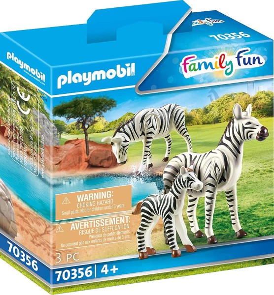 PLAYMOBIL® 70356 - Family Fun - 2 Zebras mit Baby