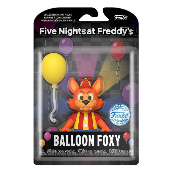 DIV FK67619 - Funko - Five Nights at Freddy´s - Balloon Foxy Vinyl-Figur, ca. 13 cm