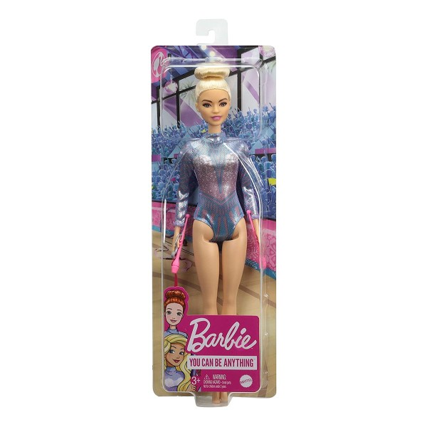 Mattel GTN65 - Barbie - You can be anything - Karriere-Puppe, rhythmische Sportgymnastin