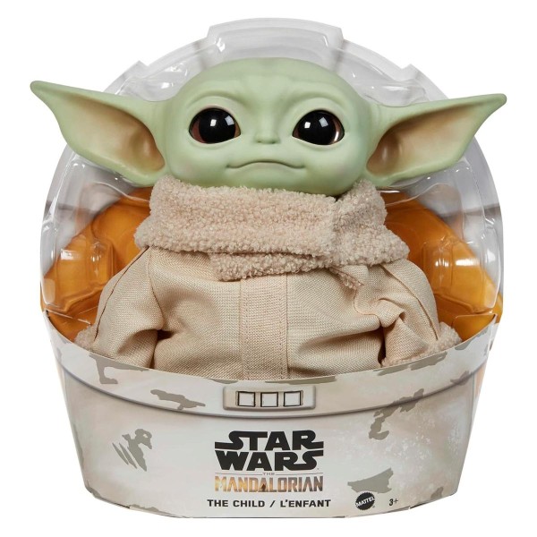 Mattel GWD85 - Disney Star Wars - The Mandalorian - Grogu Baby Yoda, 28 cm