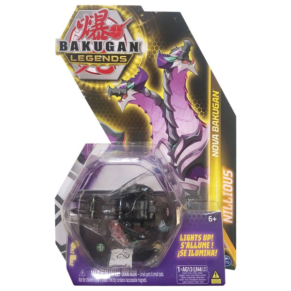 Spin Master 6065724 (20139536) - Bakugan Legends - Nova Bakugan - Nillious