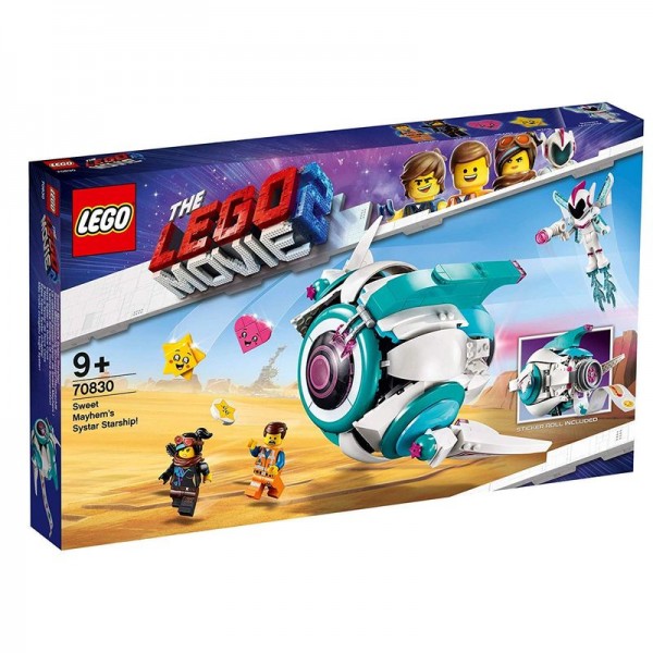 Lego 70830 - THE LEGO® MOVIE 2™ - Sweet Mayhem´s Systar Starship!