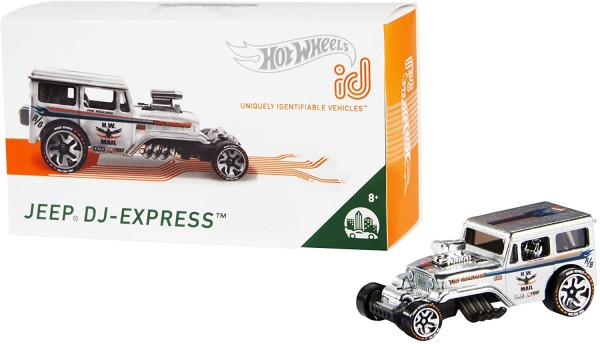 Mattel FXB46 - Hot Wheels - Die-Cast Fahrzeug, Jeep DJ-Express