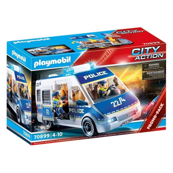 PLAYMOBIL® 70899 - City Action - Polizei-Mannschaftswagen mit Licht und Sound