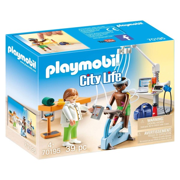 PLAYMOBIL® 70195 2.Wahl - City Life - Beim Facharzt: Physiotherapeut