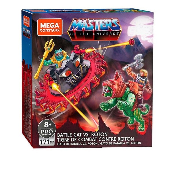Mattel GPH23 - Mega Construx - Pro Builders - Masters of the Universe - Bausatz, 171 Teile, Battle C