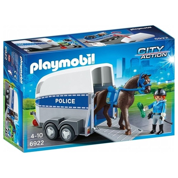 PLAYMOBIL® 6922 - City Action - Polizei-Pferdeanhänger