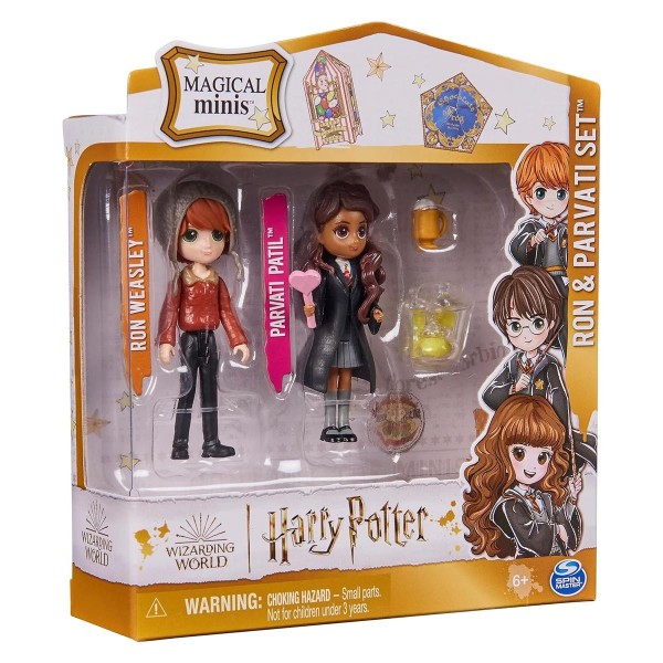 Spin Master 6064902 (20138320) - Wizarding World - Harry Potter - Magical Minis - Ron Weasley und Pa