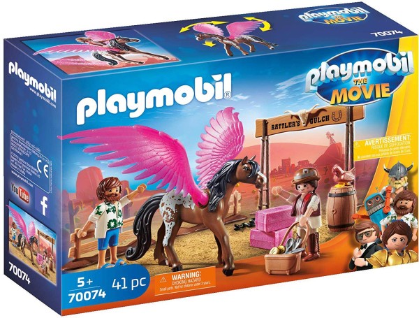 PLAYMOBIL® 70074 2.Wahl - The Movie - Marla, Del und Pferd mit Flügeln