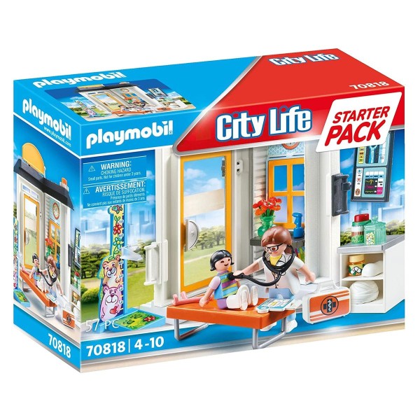 PLAYMOBIL® 70818 - City Life - Starter Pack - Kinderärztin