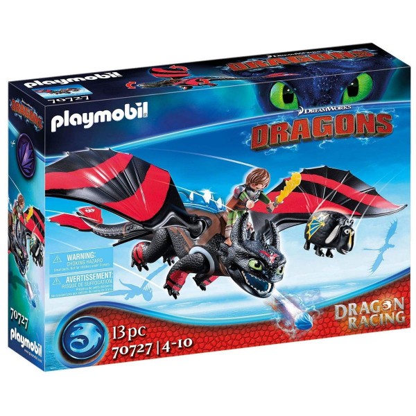 PLAYMOBIL® 70727 - DreamWorks Dragons - Dragon Racing - Hicks und Ohnezahn