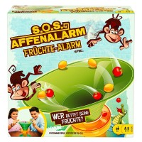 Mattel GDJ90 - Mattel Games - Kinderspiel, SOS Affenalarm, Früchte Alarm